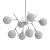 Elegant Polares Chandelier 3D model small image 2