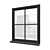 Optimized Exterior Windows v.05 3D model small image 4