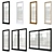 Optimized Exterior Windows & Doors v.01 3D model small image 1