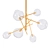 Elegant Molten Chandelier 3D model small image 1