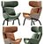 Pedrali ILA: Stylish Armchair for Modern Spaces 3D model small image 2