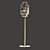 Elegant Liberty Brass Floor Lamp 3D model small image 3