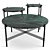 Gubi TS Coffee Tables: Elegant and Versatile Set 3D model small image 1