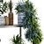 Modern Vertical Plant & Decor Set 3D model small image 2