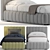 Bside_Nick Slim Bed - Spacesaver and Stylish! 3D model small image 3
