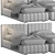 Bside_Nick Slim Bed - Spacesaver and Stylish! 3D model small image 6