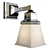 Modern Coastal Single Sconce 3D model small image 1