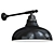 Carson LED Wall Fixture: Sleek and Stylish Design 3D model small image 1