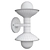 Sleek Crawford Double Wall Sconce 3D model small image 2