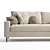 Sleek Sloan Sofa: Modern Comfort, Timeless Elegance 3D model small image 4