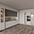 Sleek Kitchen001: Modern Design, Multiple Render Options 3D model small image 4