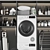 Sleek Laundry Room Vol. 03 3D model small image 3