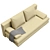 Velvet Leni Leny Sofa: Luxurious Comfort for Your Living Space 3D model small image 3