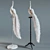 Elegant White Peacock Decoration 3D model small image 15