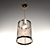 Italian Made Arte Lamp Bruno Pendant Light - Stylish and Modern 3D model small image 3