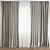 Polygonal Curtain Model 3D model small image 1