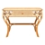 Elegant Rattan Console Table 3D model small image 2