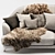 Natuzzi DON GIOVANNI Fabric Sofa 3D model small image 4