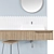Modern Bathroom Furniture Set: Vray, Corona, 63000 Polys 3D model small image 4