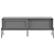 Contemporary Black Oak Sideboard | Elegant Rose and Grey 3D model small image 2