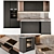 Modern55: Customizable Kitchen Design 3D model small image 1