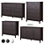 IKEA HEMNES 8-Drawer Dresser 3D model small image 3