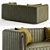 Modern River Sofa 3D model small image 2