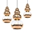 Elegant Stilla Pendant 3D model small image 1