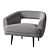 Elegant Millie Chair: Modern 2015 Design 3D model small image 2
