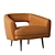 Elegant Millie Chair: Modern 2015 Design 3D model small image 5