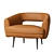 Elegant Millie Chair: Modern 2015 Design 3D model small image 6