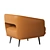 Elegant Millie Chair: Modern 2015 Design 3D model small image 7