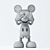 Adorable Mickey Mouse V-Ray 3D 3D model small image 2