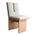 Paradox Wood Dining Chair 3D model small image 2