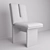 Paradox Wood Dining Chair 3D model small image 3