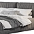 Marlow Bed: Sleek Style & Superb Comfort 3D model small image 2