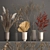 Elegant Reed Bouquet: Menu Cyclades Vase 3D model small image 1