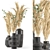 Handmade Dried Plantset in Artistic Vase 3D model small image 1