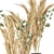 Handmade Dried Plantset in Artistic Vase 3D model small image 4