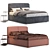 BoConcept Houston Bed - Stylish and Functional 3D model small image 3