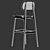 Vincent Sheppard Titus Bar Stool - Timeless Elegance 3D model small image 6