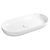Sleek White Countertop Washbasin 3D model small image 1