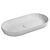 Sleek White Countertop Washbasin 3D model small image 2