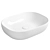 Modern White Countertop Washbasin 3D model small image 1