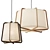 Elegant Fairbanks Pendant Lamp 3D model small image 1