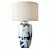 Exquisite Chinoiserie Ceramic Lamp 3D model small image 1