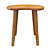 Zara Home Wooden Palette Stool 3D model small image 5