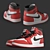 Nike Jordan- High Detail Sneakers 3D model small image 3