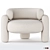 Royal Embrace Armchair 3D model small image 2