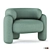Royal Embrace Armchair 3D model small image 5